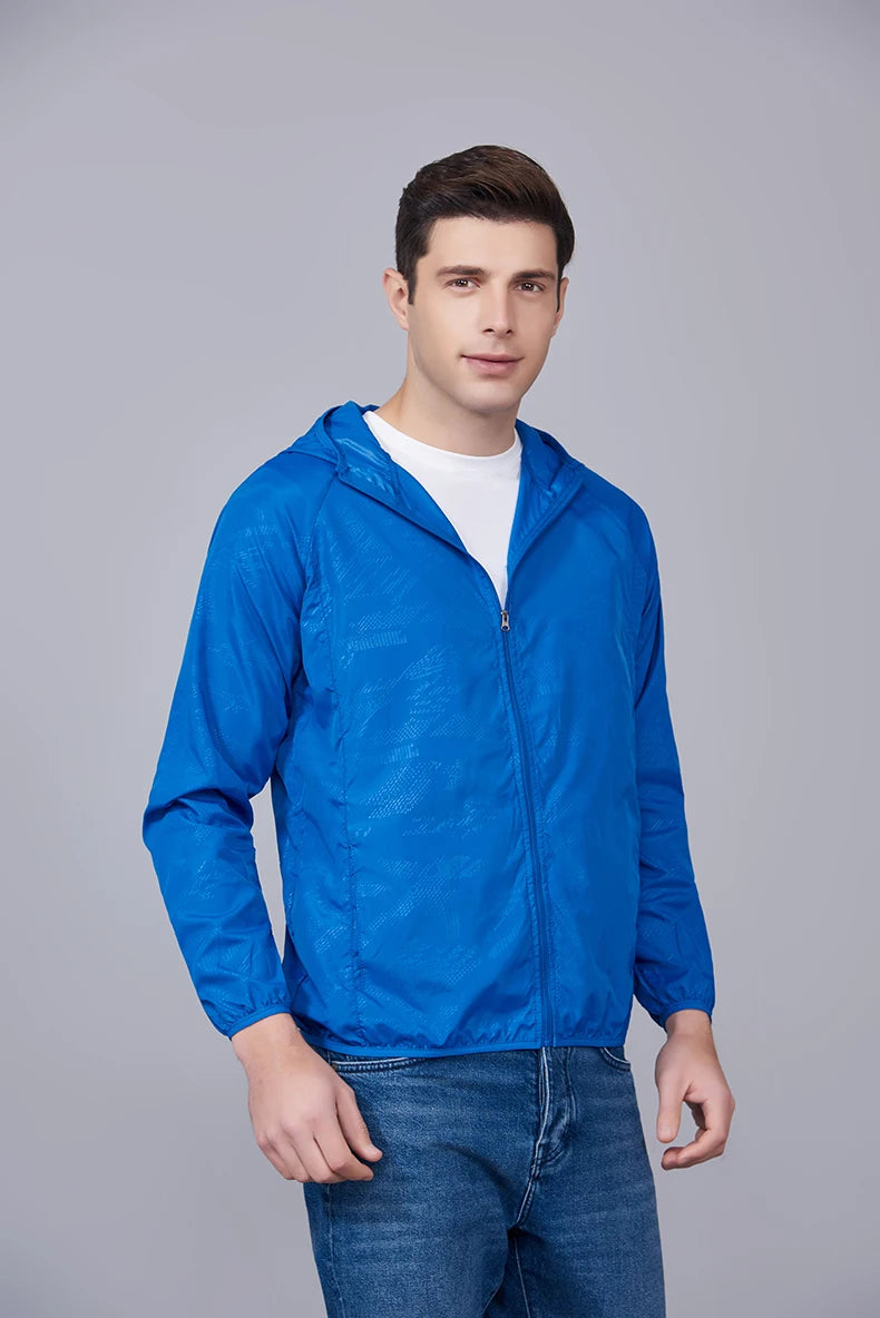 Unisex Waterproof Hiking Jacket – Quick-Dry Outdoor Windbreaker